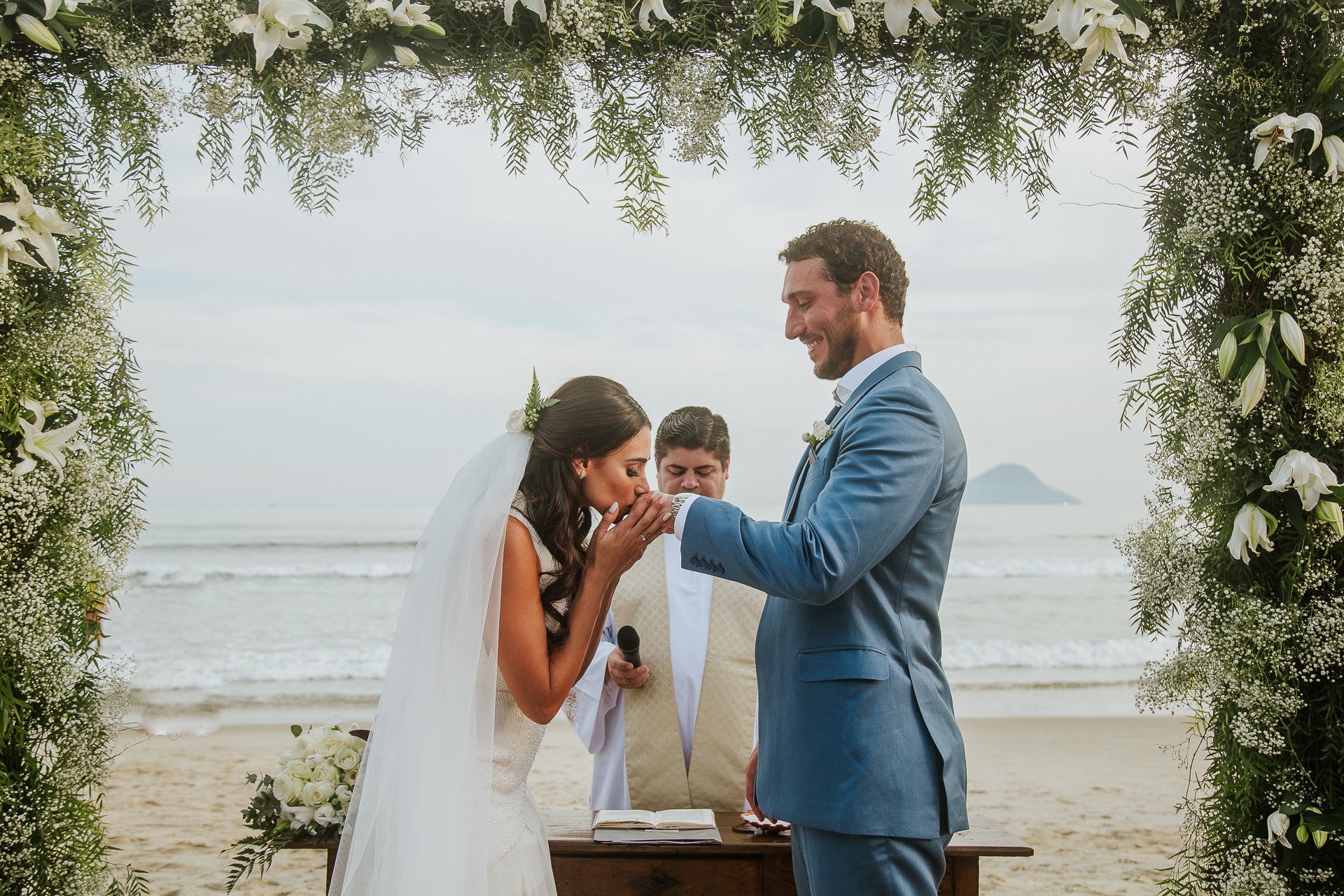 Foto Camila e Gustavo - Casamento na Praia de Juquehy Foto Camila e Gustavo - Casamento na Praia de Juquehy - Imagem 64