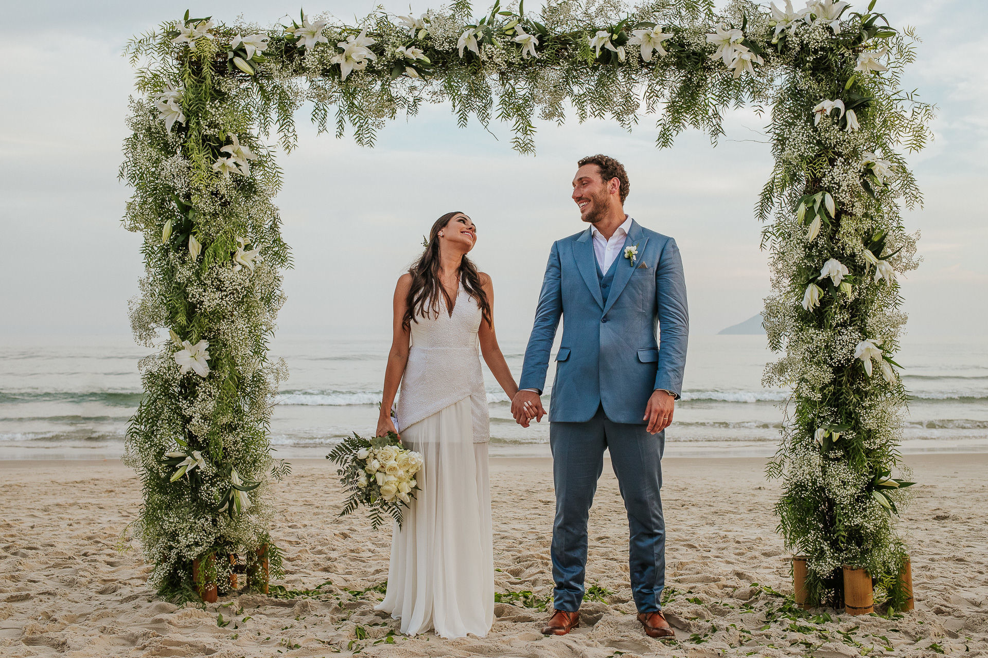 Foto Camila e Gustavo - Casamento na Praia de Juquehy Foto Camila e Gustavo - Casamento na Praia de Juquehy - Imagem 85
