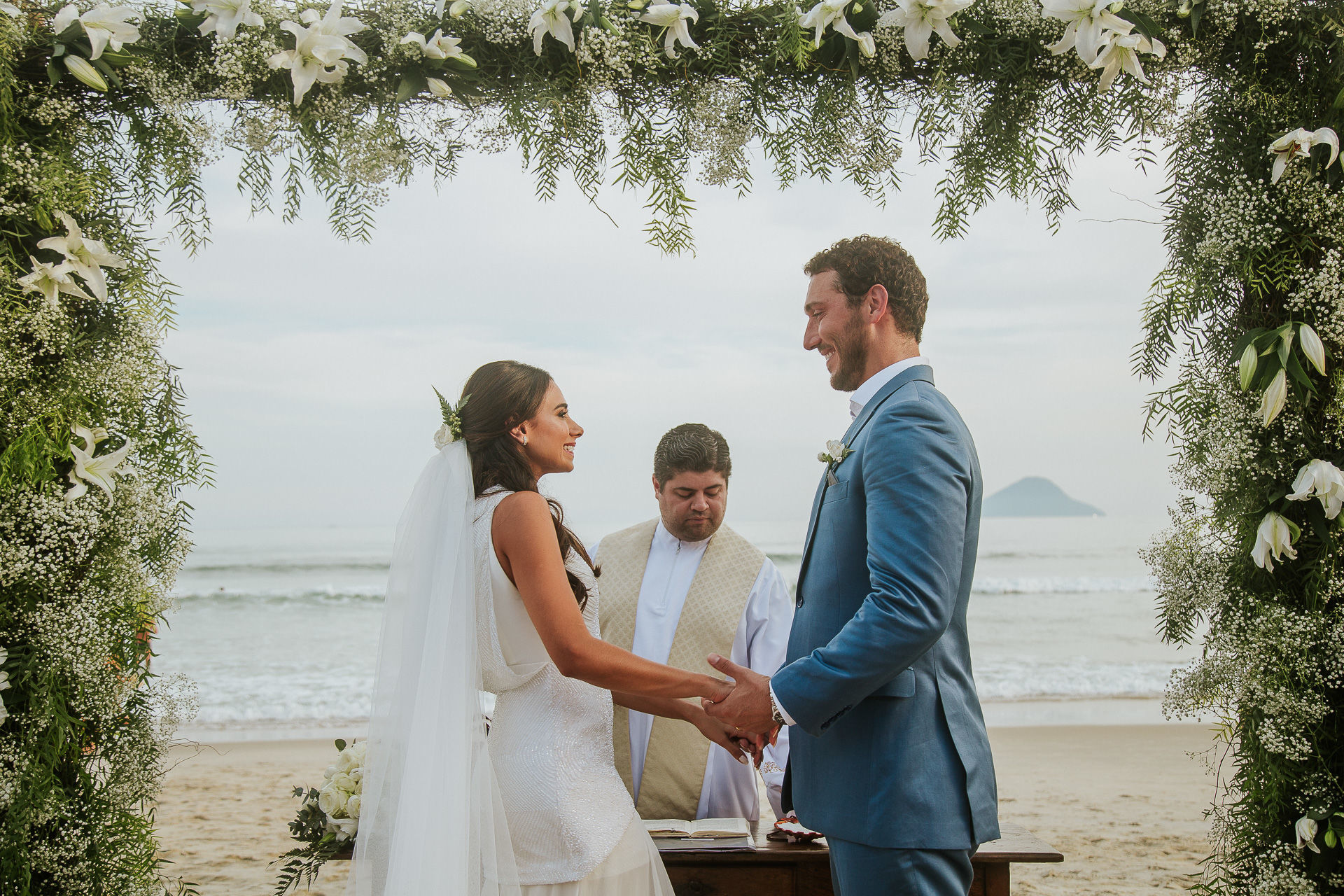 Foto Camila e Gustavo - Casamento na Praia de Juquehy Foto Camila e Gustavo - Casamento na Praia de Juquehy - Imagem 65