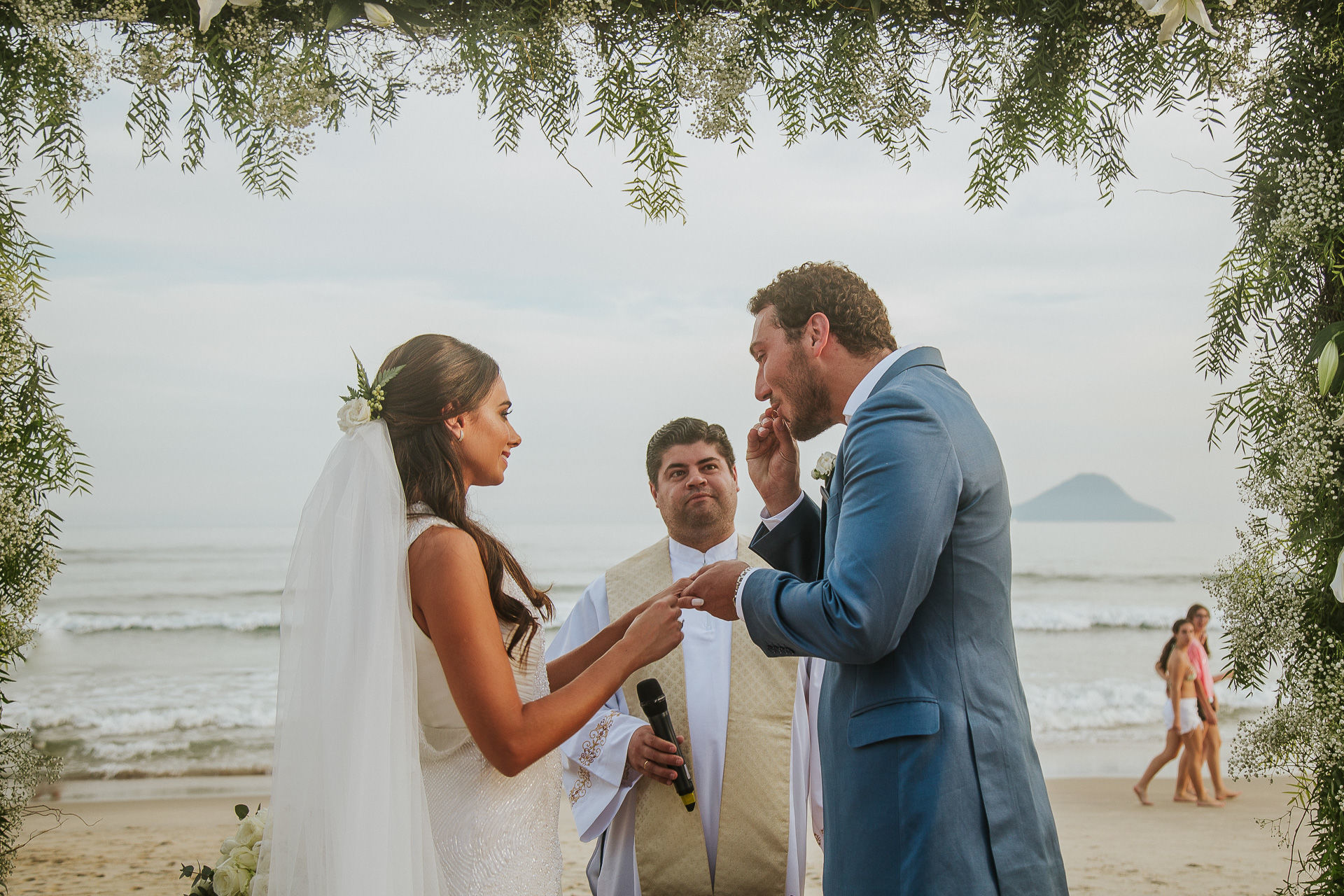 Foto Camila e Gustavo - Casamento na Praia de Juquehy Foto Camila e Gustavo - Casamento na Praia de Juquehy - Imagem 62