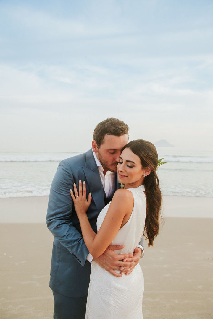 Foto Camila e Gustavo - Casamento na Praia de Juquehy Foto Camila e Gustavo - Casamento na Praia de Juquehy - Imagem 83