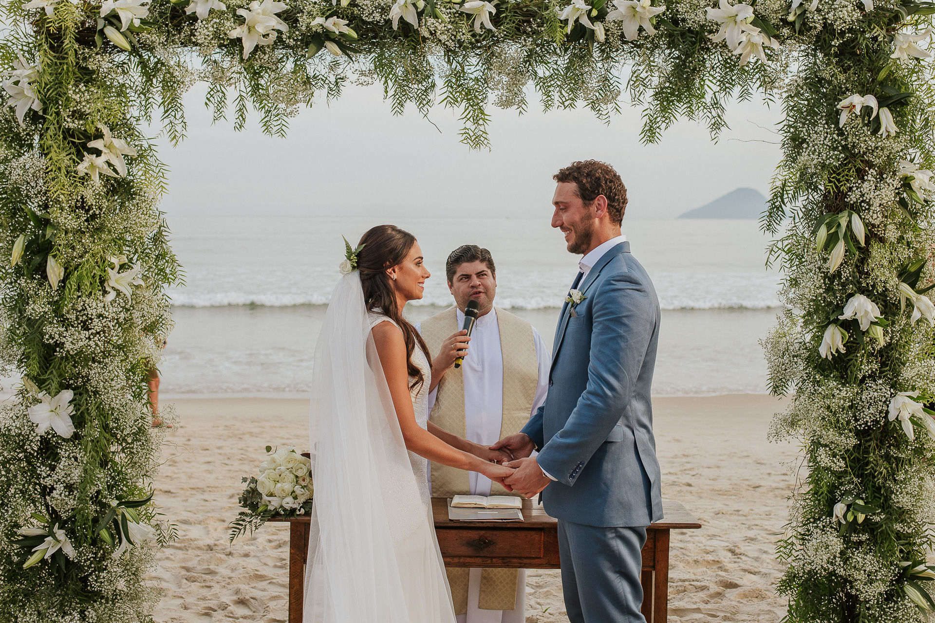 Foto Camila e Gustavo - Casamento na Praia de Juquehy Foto Camila e Gustavo - Casamento na Praia de Juquehy - Imagem 58