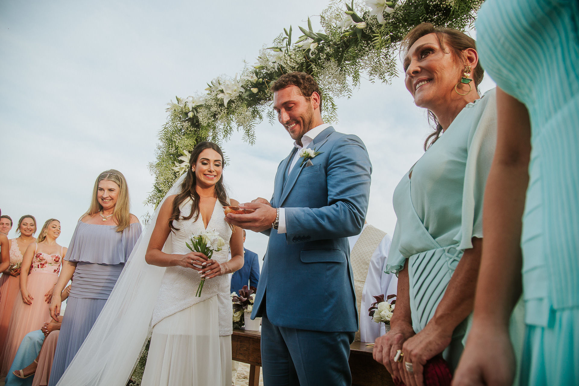 Foto Camila e Gustavo - Casamento na Praia de Juquehy Foto Camila e Gustavo - Casamento na Praia de Juquehy - Imagem 61