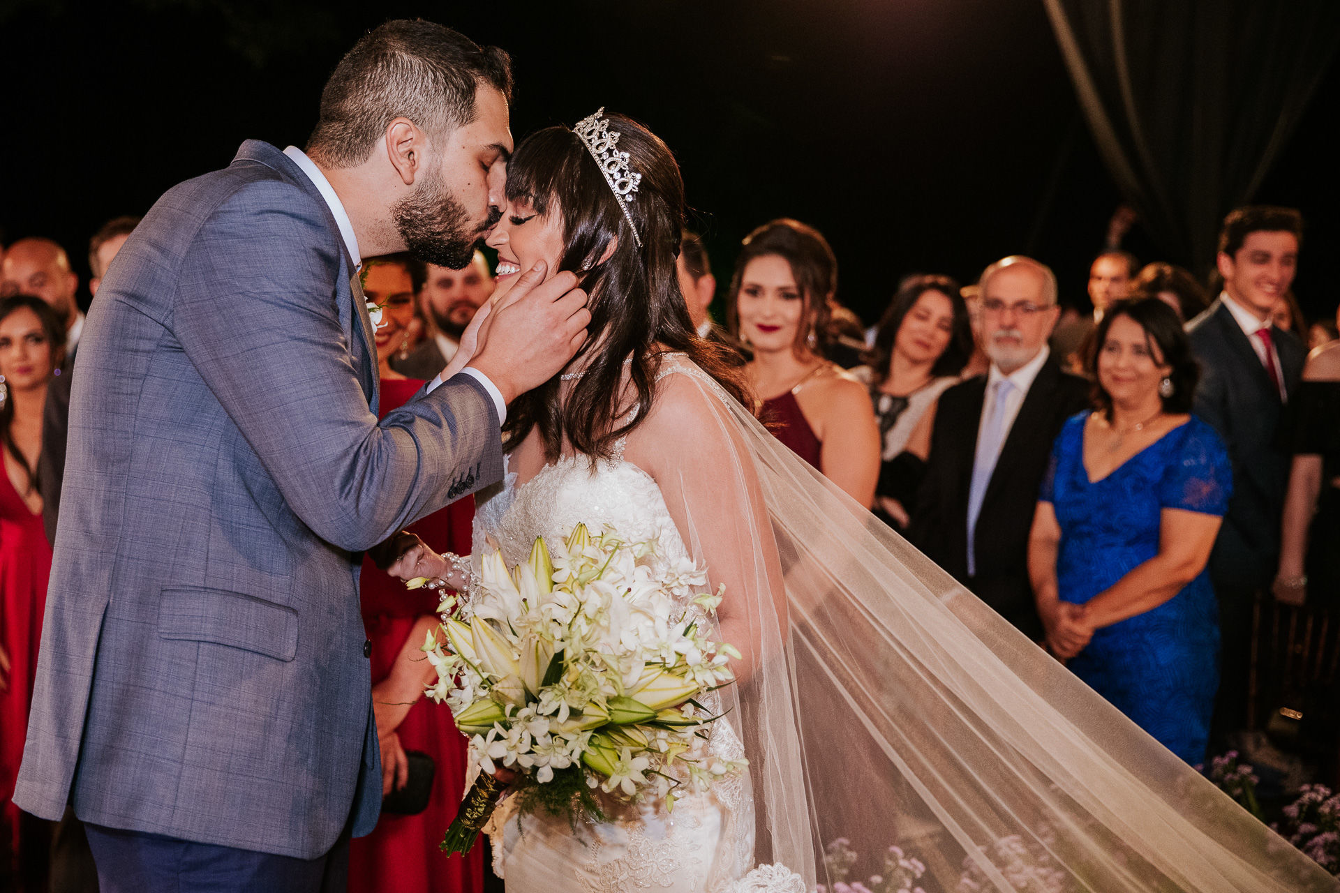 Foto Larissa e Lucas - Casamento ao ar Livre noturno. Foto Larissa e Lucas - Casamento ao ar Livre noturno. - Imagem 35