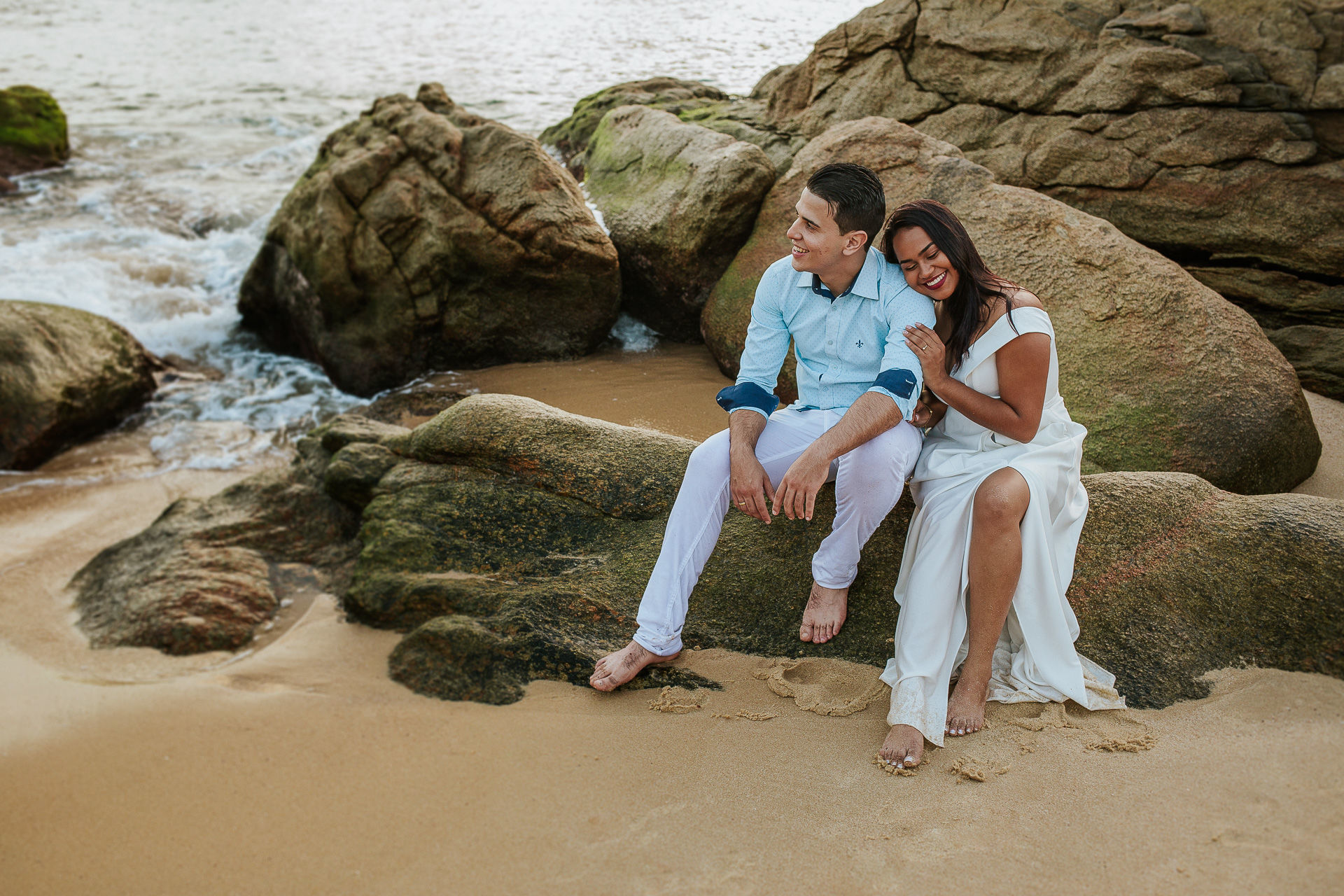 Foto Kalita e Luis Felipe - Ensaio Na Praia Foto Kalita e Luis Felipe - Ensaio Na Praia - Imagem 9