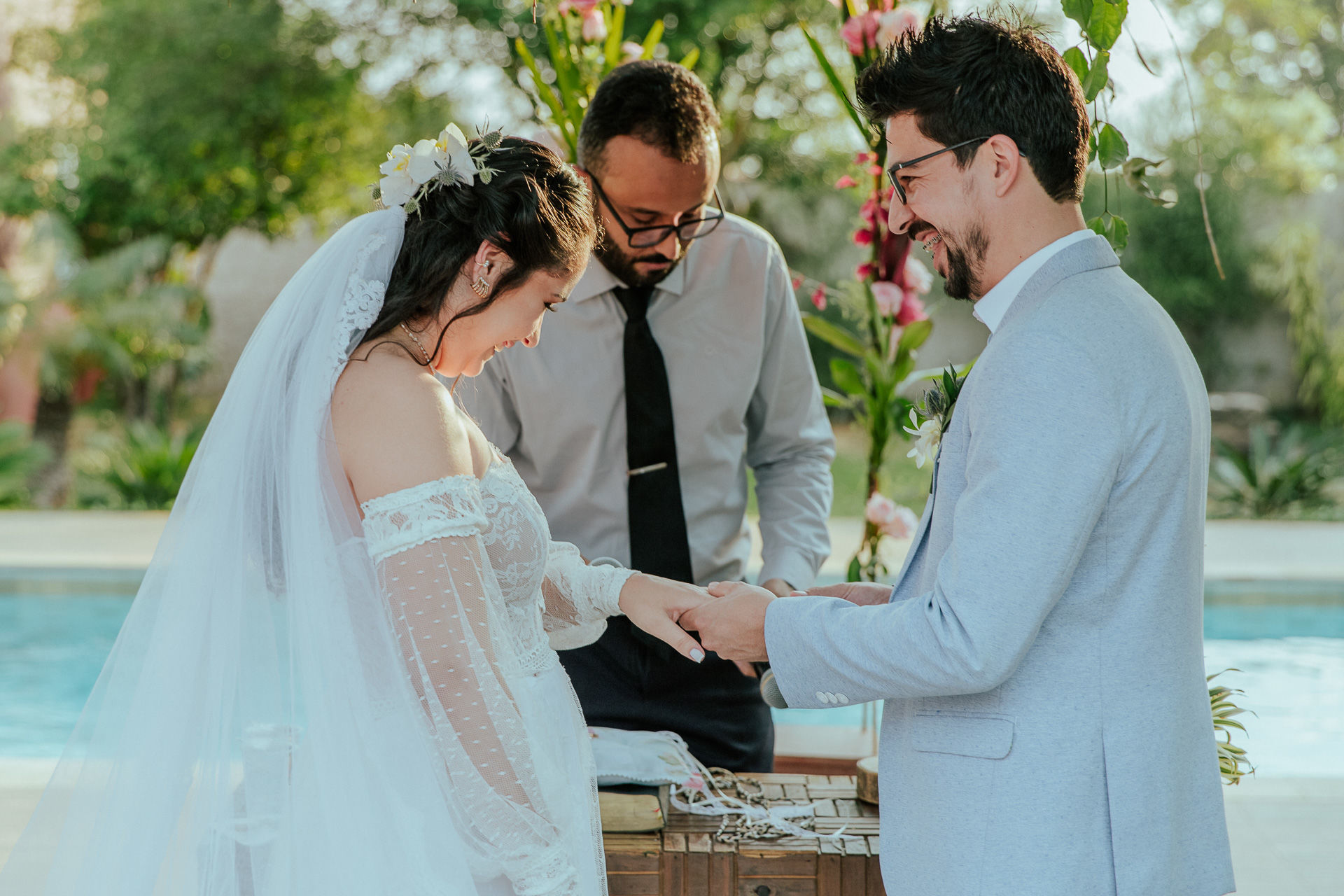 Foto Bruna e Samuel Casamento ao ar Livre Foto Bruna e Samuel Casamento ao ar Livre - Imagem 45