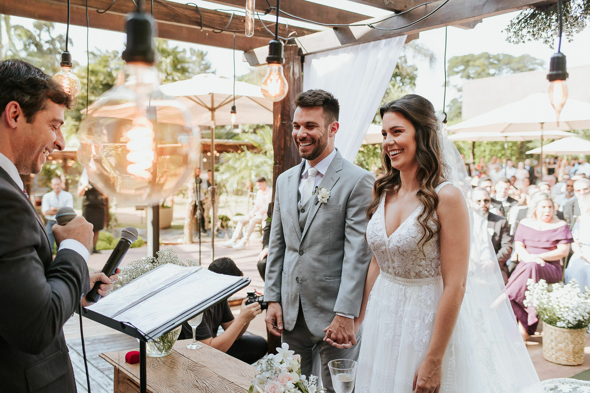 Foto Fernanda e José Casamento ao ar livre Foto Fernanda e José Casamento ao ar livre - Imagem 32