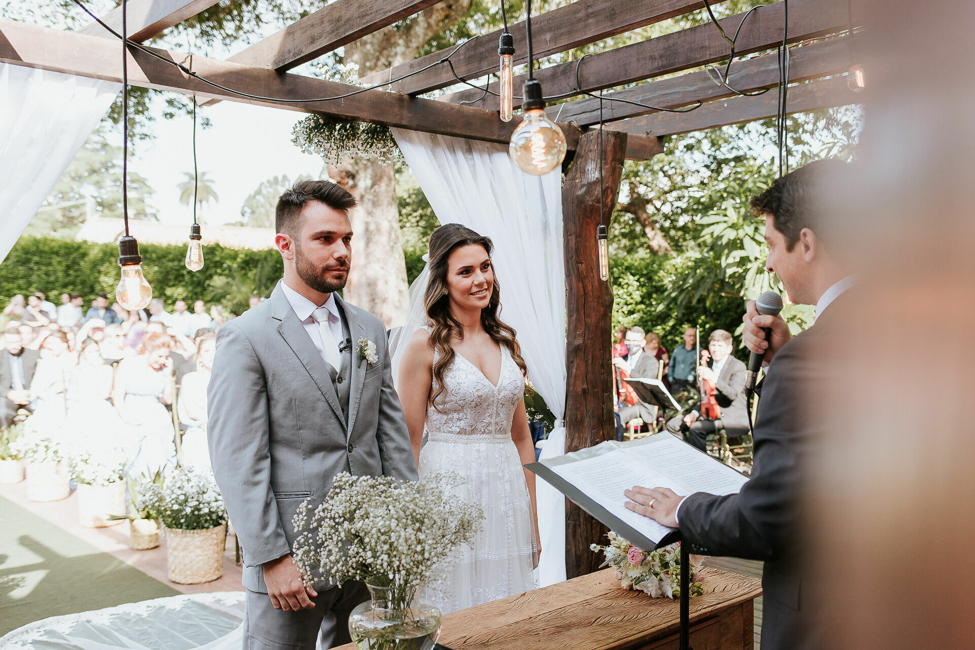 Foto Fernanda e José Casamento ao ar livre Foto Fernanda e José Casamento ao ar livre - Imagem 29